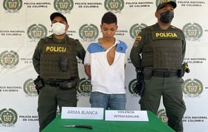 Capturado luego de golpear a su propia madre en Barrancabermeja