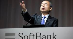 Masayoshi Son, presidente y CEO de SoftBank.