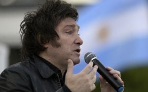 Javier Milei, congresista argentino.