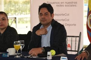 Ministro del Deporte Guillermo Herrera Castaño