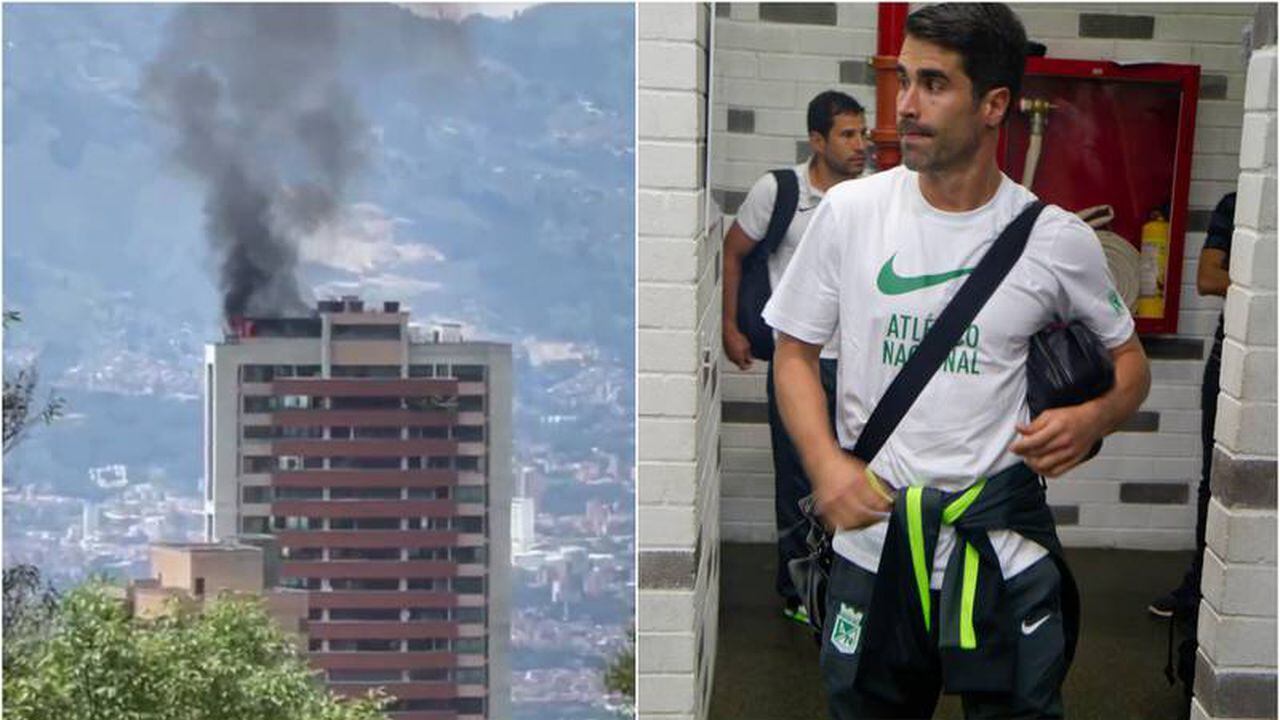 Incendio del apartamento de Juan Pablo Ángel en Medellín