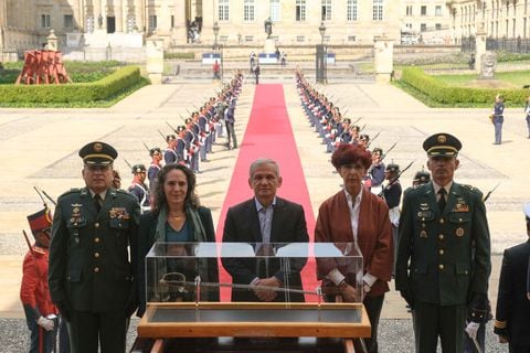 Regresó la espada de Bolívar a la Casa de Nariño