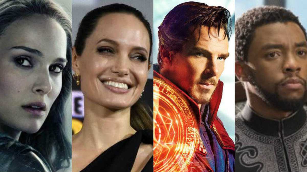Entre otras, Natalie Portman será Jane Foster en 'Thor: Love and Thunder' y Angelina Jolie será parte de 'The Eternals'.