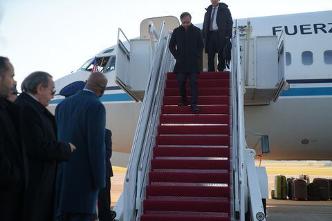 Presidente Gustavo Petro llega a Washington.