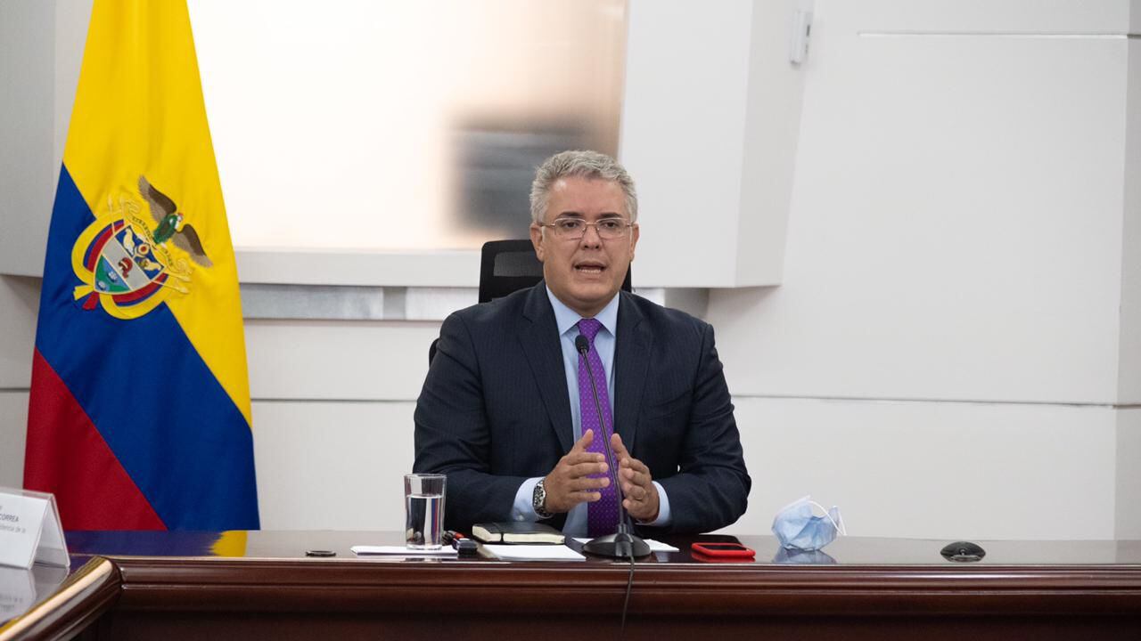 Iván Duque presidente de Colombia PMU alcaldes y gobernadores