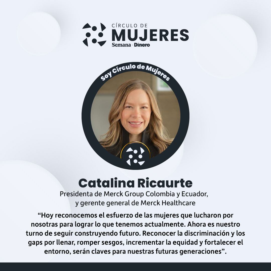 Catalina Ricaurte, presidente de Merck Group Colombia y Ecuador, y gerente general de Merck Healthcare
