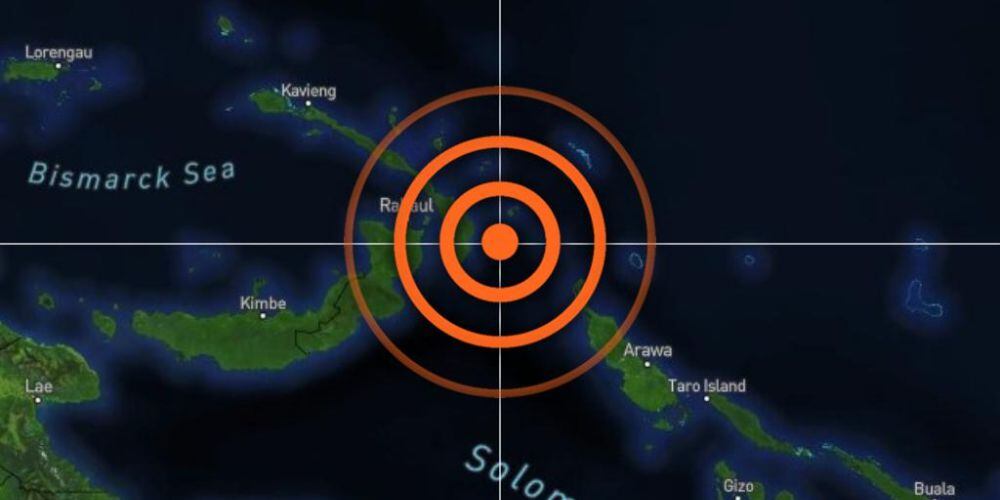 Dos temblores, uno de 6,7 y otro de 7,0, sacudieron Papua Nueva Guinea.