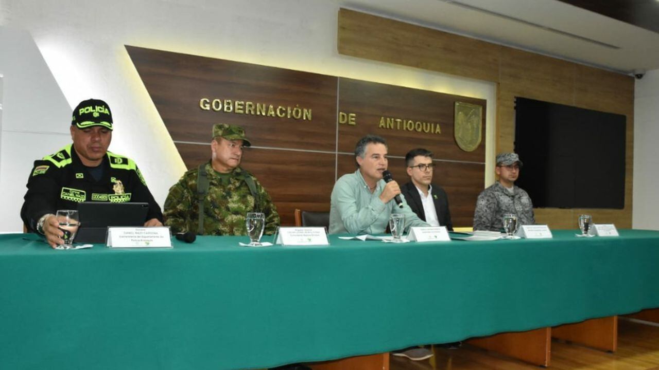Consejo de seguridad en Antioquia, dos de noviembre.