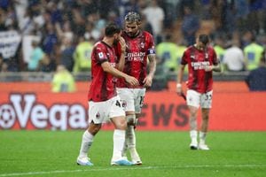 Milan perdió su primer partido de la temporada.