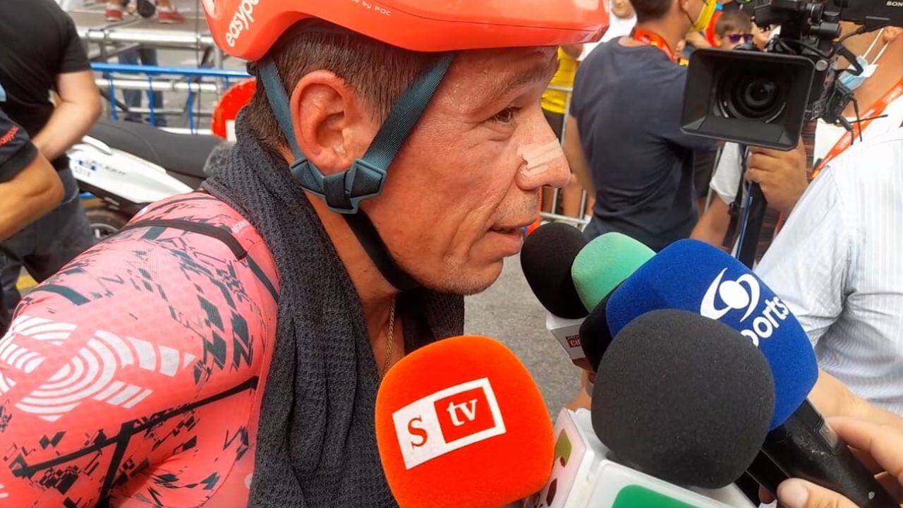 Rigoberto Urán. Vuelta a España 2022 - Etapa 10. Foto: SEMANA