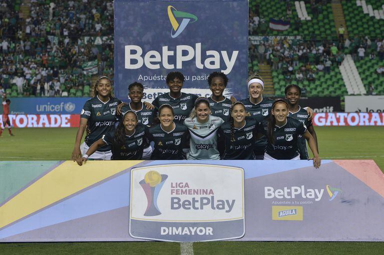 Deportivo Cali, equipo campeón de la liga femenina 2021.