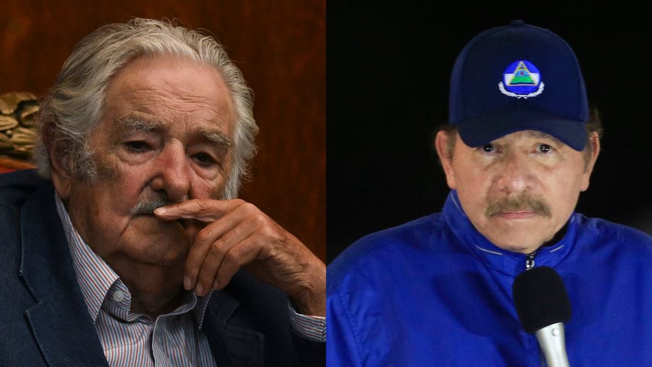El expresidente uruguayo criticó directamente al presidente de Nicaragua Daniel Ortega. Foto: AFP.
