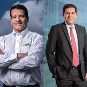 Presidentes de Ecopetrol, Felipe Bayón, y Claro, Carlos Zenteno.