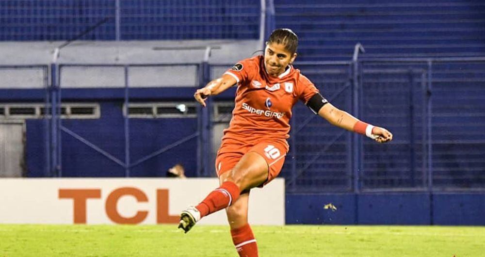 Catalina Usme, futbolista de América de Cali Femenino. Foto: América de Cali Femenino Oficial