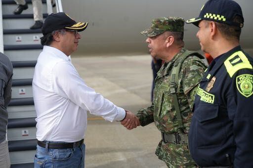 Presidente Gustavo Petro estuvo en Zarzal en el Valle del Cauca