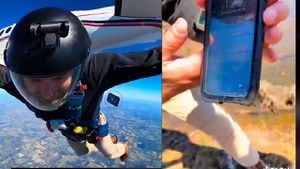 iPhone resiste logra sobrevivir a una caída desde 4000 metros de altura.
