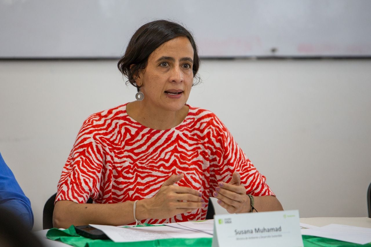 Ministra de Ambiente Susana Muhamad.