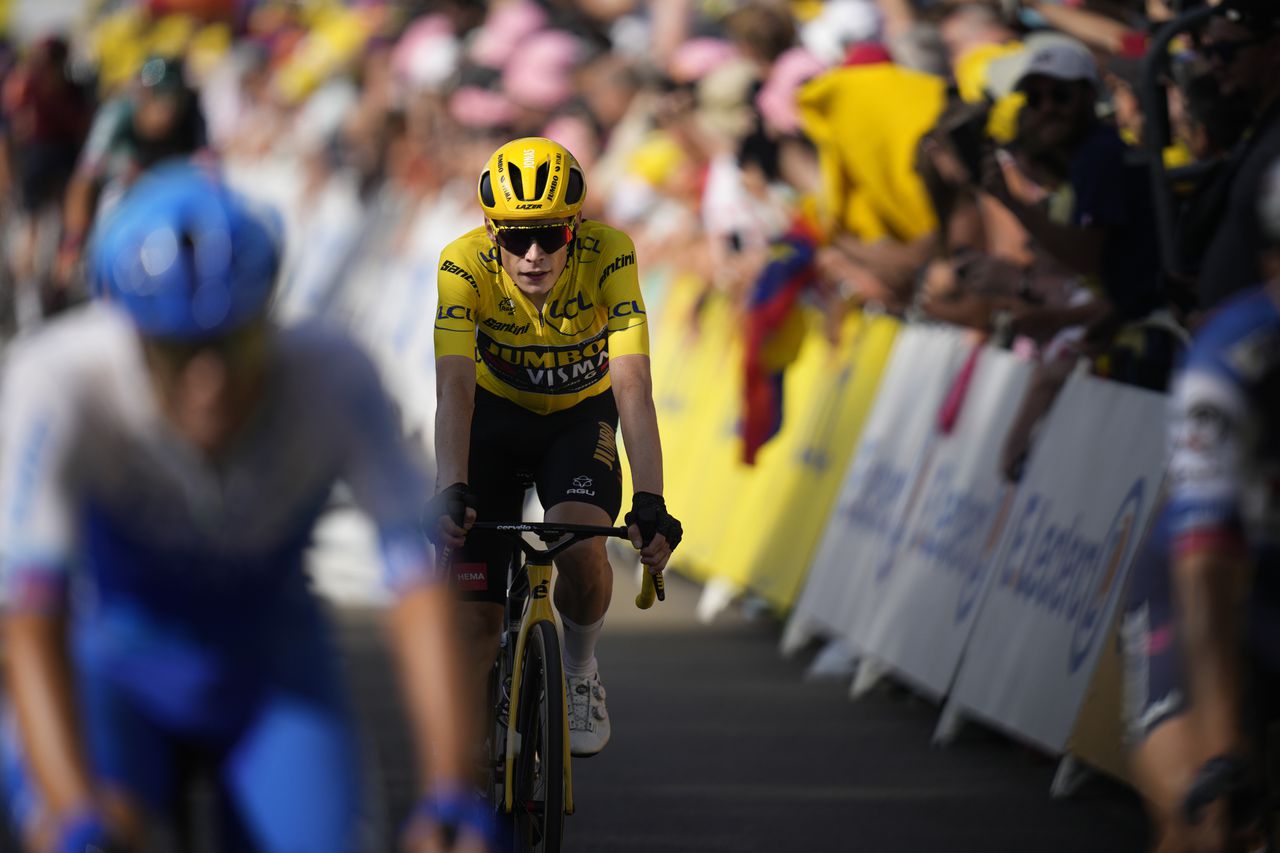 Tadej Pogacar acabó otro día como líder del Tour de Francia.