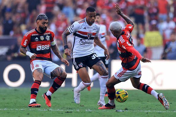 Flamengo y Sao Paulo habían empatado su último partido 1-1.