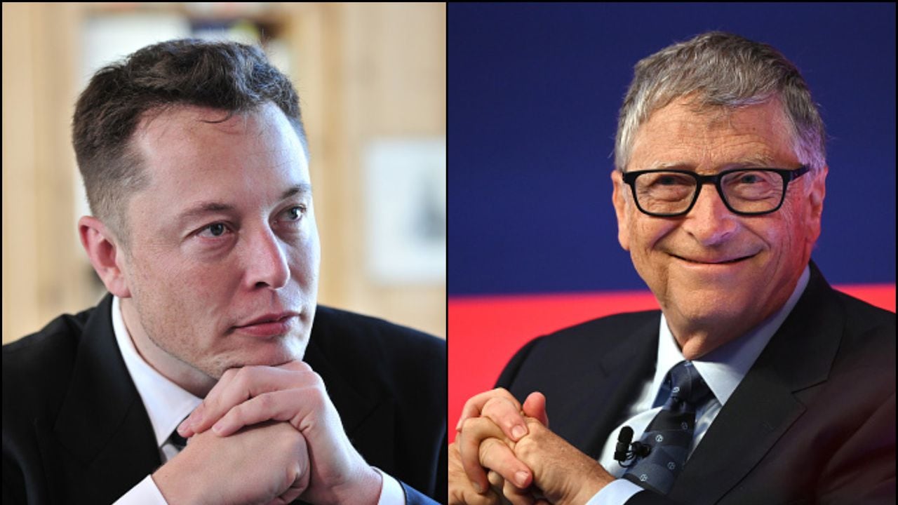 Elon Musk y Bill Gates.