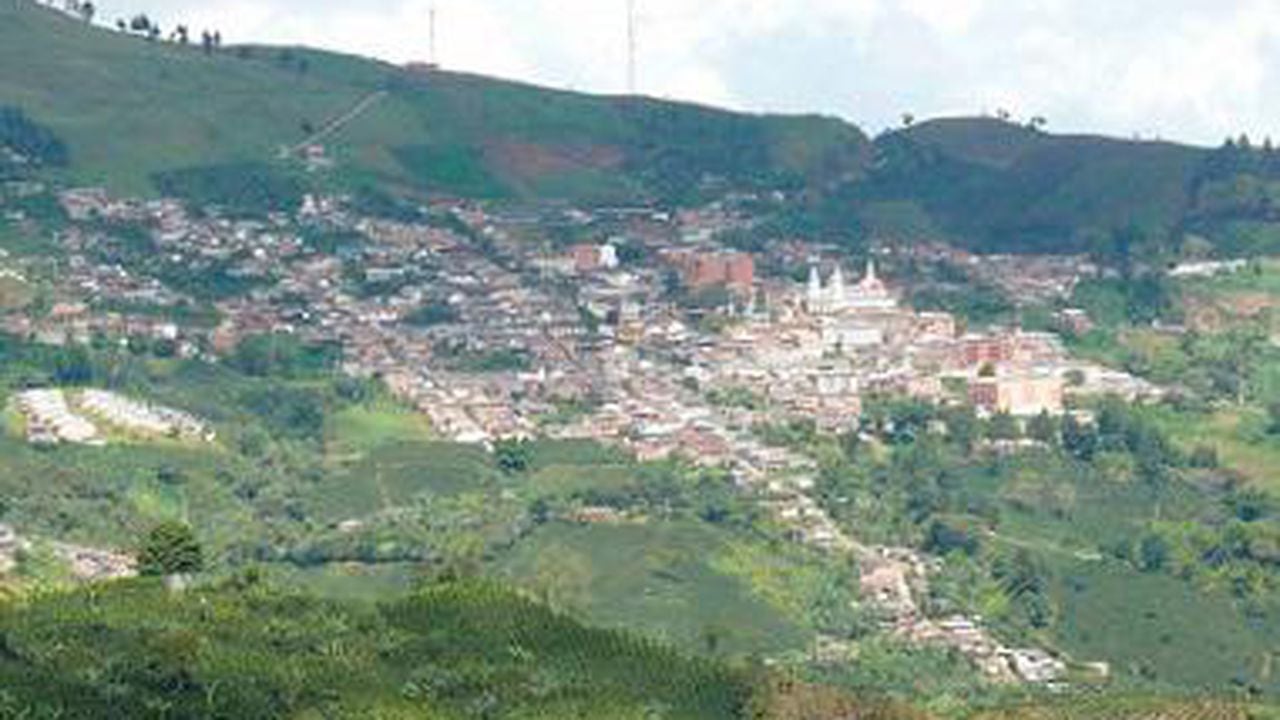 Panorámica de Concordia, Antioquia.