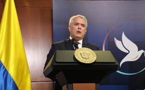 Iván Duque presidente de Colombia habló sobre el ELN.