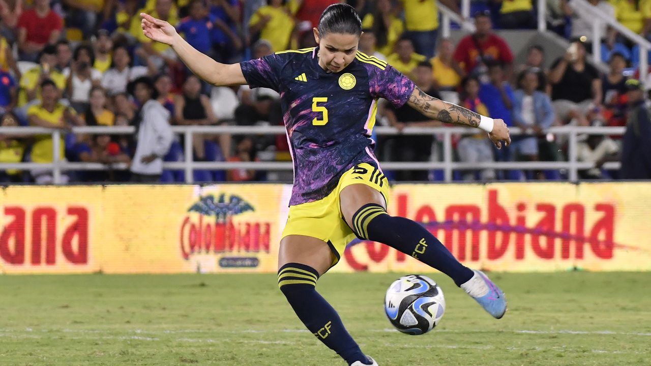 Lorena Bedoya, jugadora de la Selección Colombia.