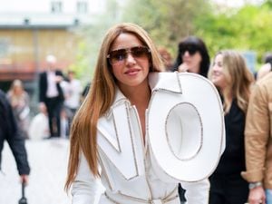 PARIS, FRANCE - JULY 05: Shakira attends the Viktor & Rolf Haute Couture Fall/Winter 2023/2024 show as part of Paris Fashion Week on July 05, 2023 in Paris, France. (Photo by Arnold Jerocki/Getty Images)