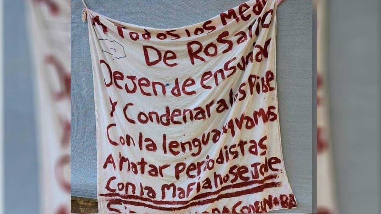 Conmoción en gremio de periodistas tras amenaza en Rosario, Argentina.