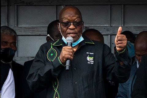 Jacob Zuma, expresidente de Sudáfrica.