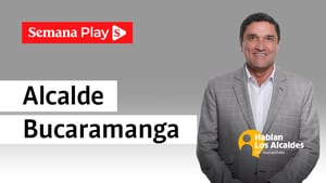 Juan Carlos Cárdenas, alcalde de Bucaramanga para Hablan los alcaldes de Semana Play.