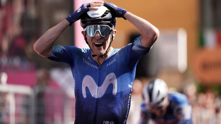 Asombro para Pelayo: ganador de la etapa 6 en el Giro de Italia.