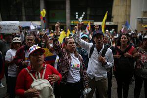 Marchas convocadas por el Presidente Gustavo Petro, elección de Fiscal
Fecode, plaza de Bolívar