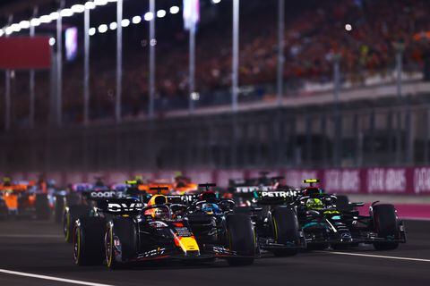 Max Verstappen en la F1 Grand Prix of Qatar
