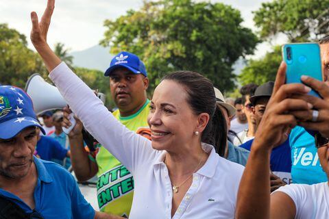 María Corina Machado, candidata presidencial en Venezuela, habló en SEMANA.