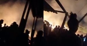 Incendio en Bello, Antioquia