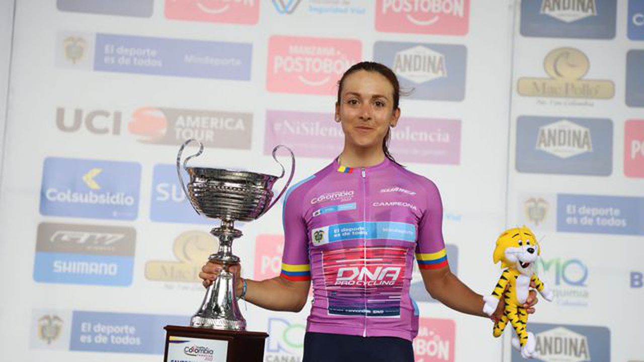 Daniela  Peñuela la nueva ganadora de la Vuelta a Colombia 2022