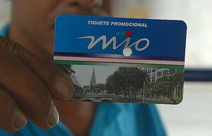 Esta es la tarjeta promocional que Metrocali entrega de manera gratuita en cada una de las estaciones, a los caleños que quieran usar el MIO.