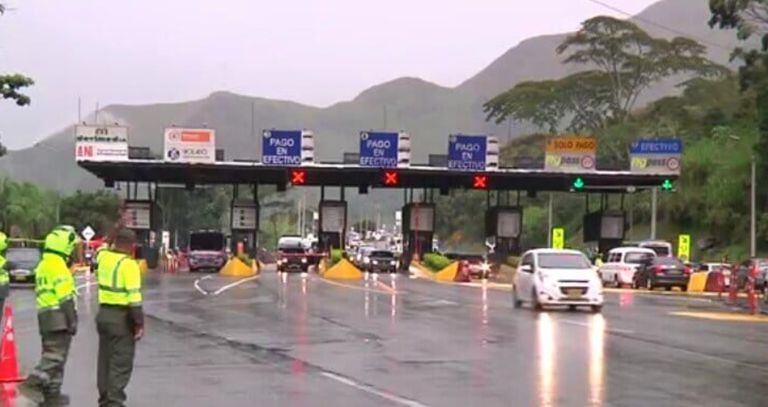 Peaje de la autopista Medellín - Bogotá y Las Palmas subirán de precio este 1 de enero.