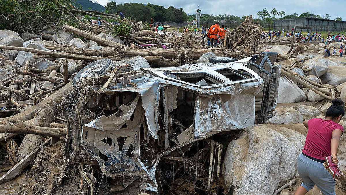 Mocoa: El desbordamiento de varios ríos dejó más de 1.400 personas fallecidas y más de 400 heridas en 2017. Foto: AFP