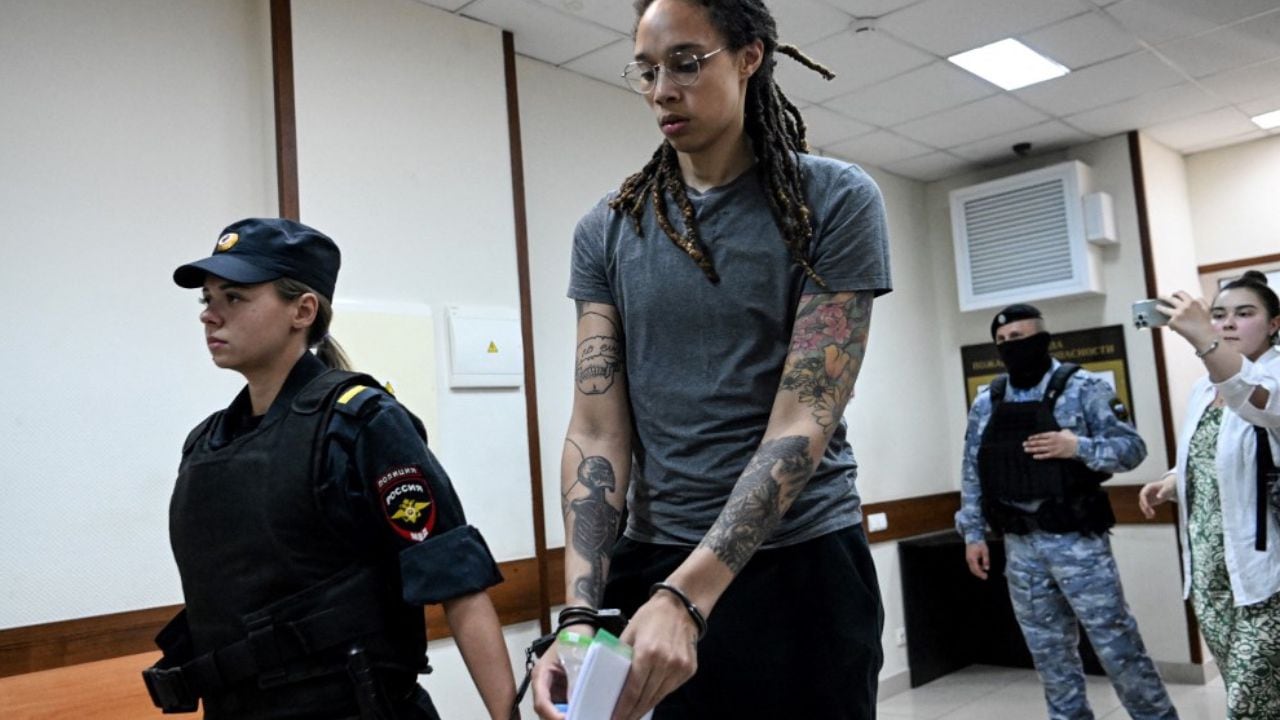 Brittney Grenier se encuentra detenida en Rusia por posesión de marihuana