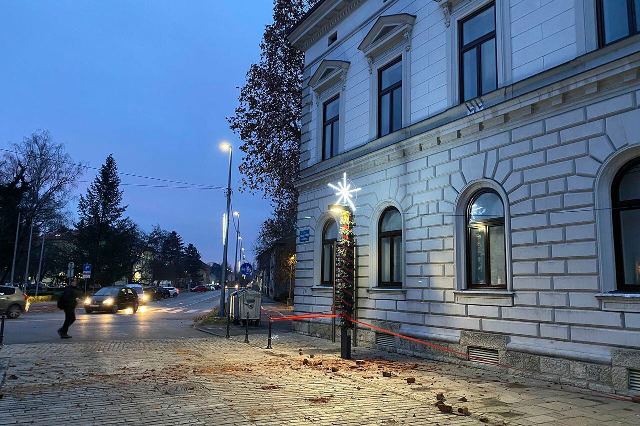 Terremoto en Croacia.