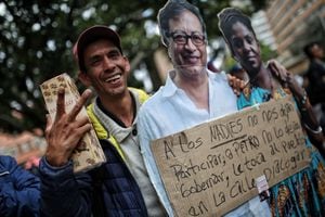 Marchas apoyo al Presidente Gustavo Petro