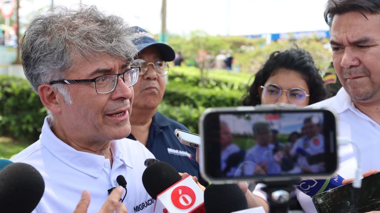 Fernando García Manosalva, nuevo director de Migración Colombia, visitó la frontera con Venezuela