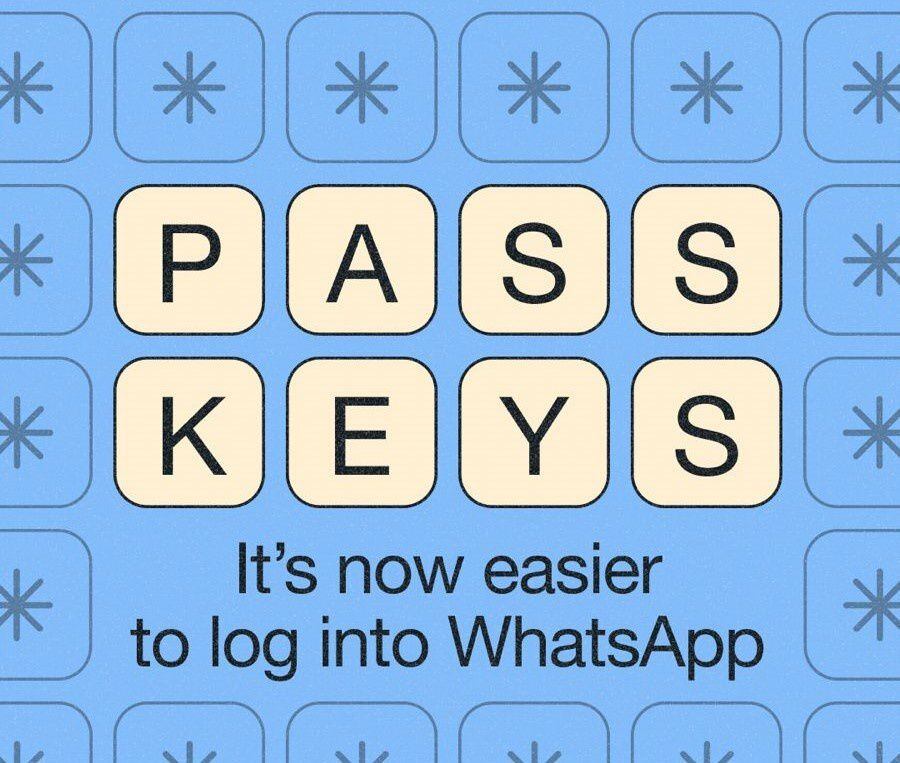 WhatsApp extiende el inicio de sesión con 'passkeys' a los dispositivos iOS.