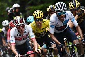 Los tres primeros del Tour de Francia