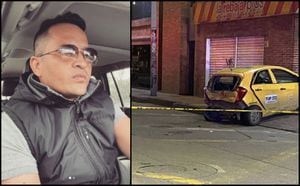 El cantante de música popular Freddy Burbano es señalado de haber sido el conductor del vehículo que colisionó con un taxi en la noche del viernes, 8 de julio, en Bogotá.