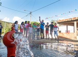 El agua es sagrada y ahora los habitantes de este corregimiento la aprovecharán.