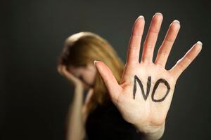 Cuando una mujer dice que no, quiere decir que no. ¡Utilice esta imagen para ayudar a detener la violencia contra las mujeres!