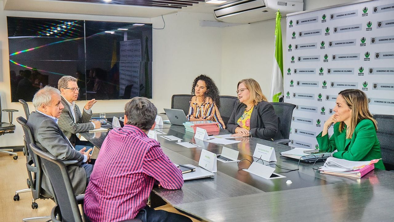 La subdirectora del ICBF, Astrid Cáceres, se reunió con Luis Pedernera, miembro de Comité de los Derechos del Niño de la ONU